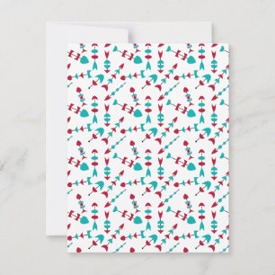 Mid-Century Modern Arrows Card