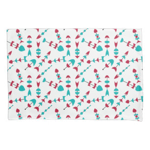 Mid-Century Modern Arrows Pillowcase