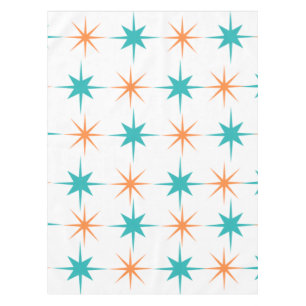 Mid-Century Modern Art Starburst 1.0 Design Tablecloth