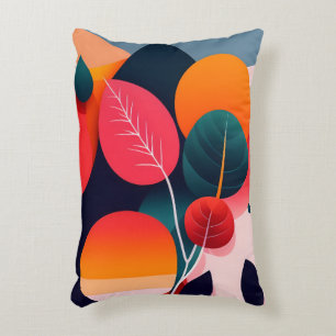 Mid Century Modern Art Throw Pillow