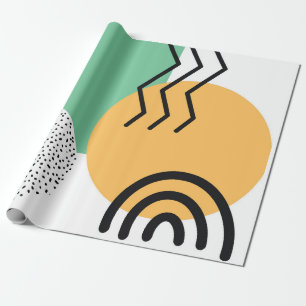 Mid Century Modern Art  Wrapping Paper