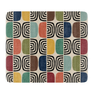 Mid Century Modern Atomic Age Cutting Board