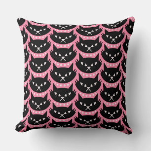 Mid Century Modern Atomic Cat Pattern Cushion