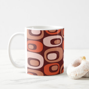 Mid Century Modern Atomic Pattern Coffee Mug