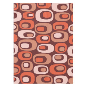 Mid Century Modern Atomic Pattern Tablecloth