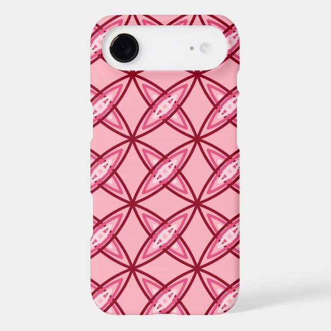 Mid Century Modern Atomic Print - Ballet Pink (Back)