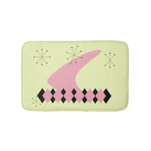 Mid Century Modern Bath Mat
