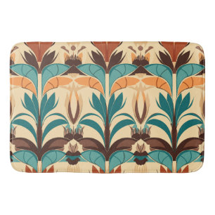 Mid-Century Modern Boho  Bath Mat