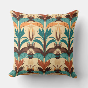 Mid-Century Modern Boho Cushion