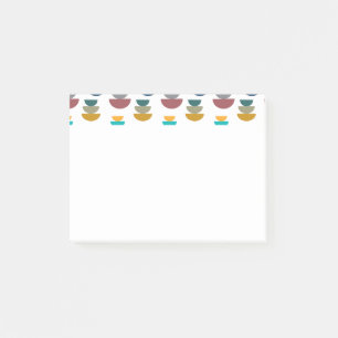 Mid-Century Modern Bright Minimalism Post-it Notes