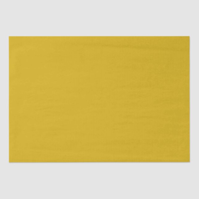 Mid-Century Modern Bronze Mustard Thunder    Tissue Paper (Front)