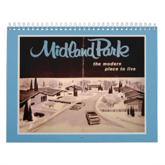 Mid Century Modern Calendar