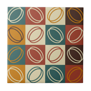 Mid Century Modern Ceramic Tile