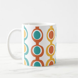 Mid-Century Modern Chain  Coffee Mug