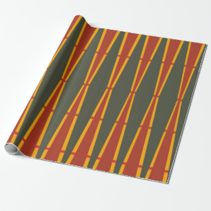 Mid-century Modern Christmas Wrapping Paper