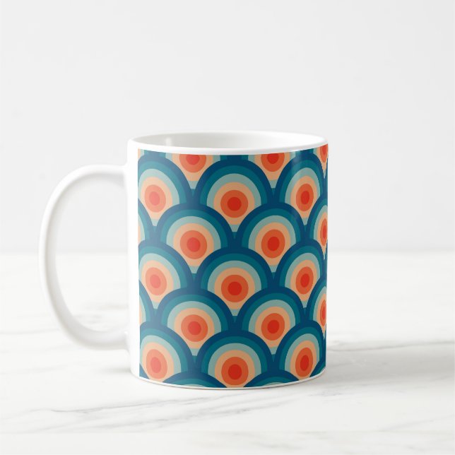 Mid Century Modern Coffee Mug (Left)