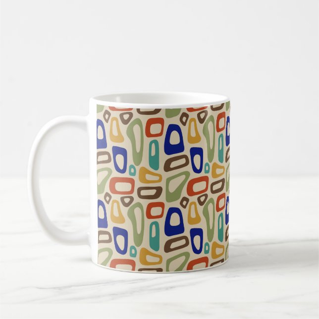 Mid Century Modern Coffee Mug (Left)