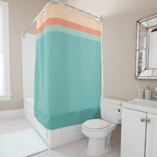 Mid Century Modern Colors Shower Curtain