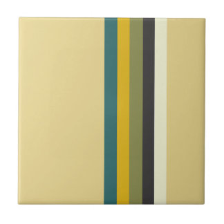 Mid-century modern colours ceramic tile