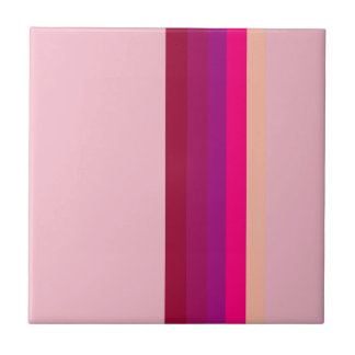 Mid-century modern colours ceramic tile