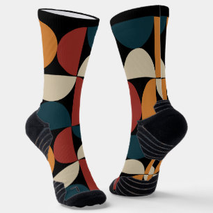 Mid-Century Modern Copper Firefly Socks