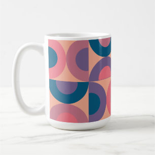 Mid-Century Modern Coral Sea Coffee Mug
