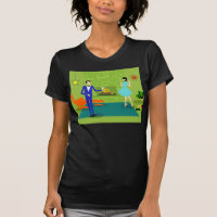 Mid Century Modern Couple T-Shirt
