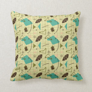 Mid Century Modern Design Pillow