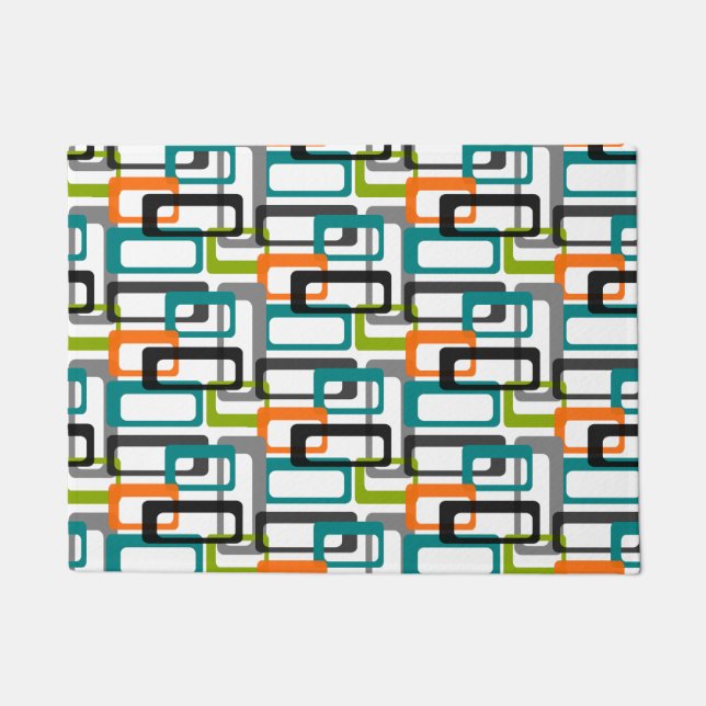Mid Century Modern Doormat (Front)