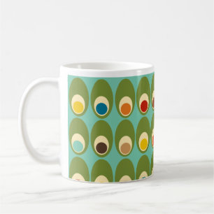 Mid-Century Modern Eggs  Coffee Mug