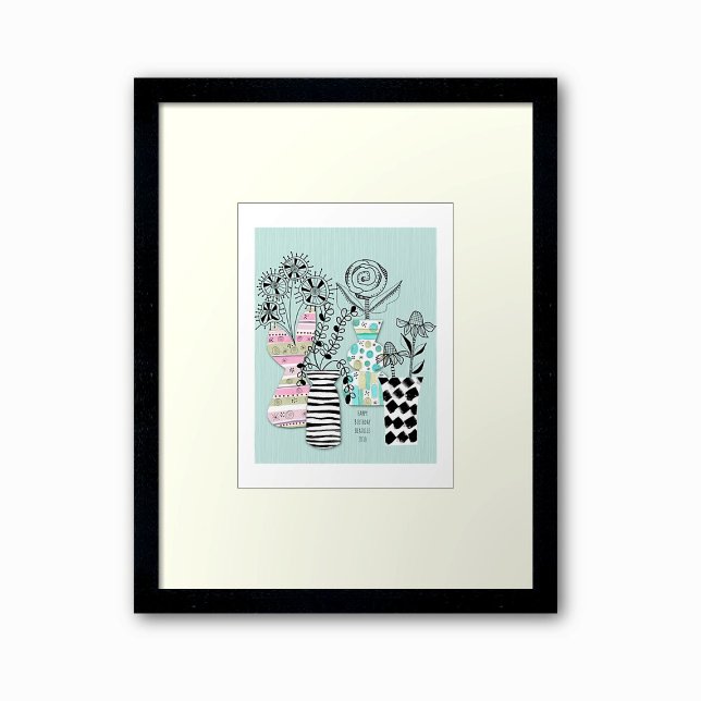 Mid Century Modern Floral Custom Photo Print (Creator Uploaded)