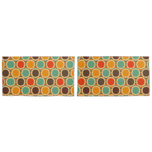 Mid Century Modern geometric 5 Pillowcase