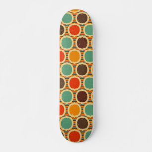 Mid Century Modern geometric 5 Skateboard