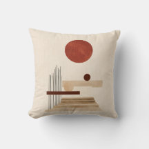 Mid-Century Modern Geometric Abstract