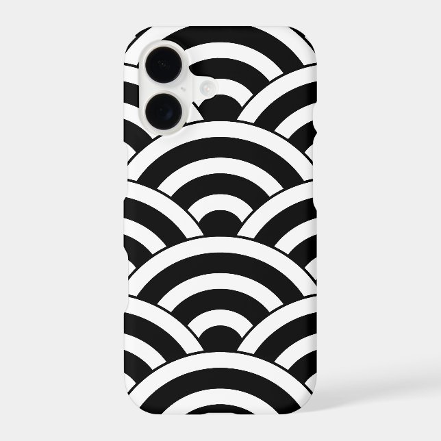 Mid Century Modern Geometric Arch Pattern (Back)