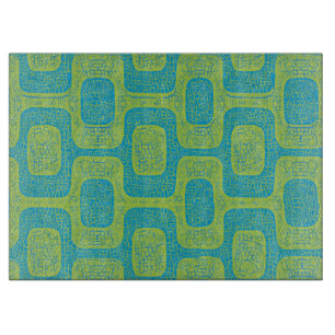 Mid-Century Modern Geometric Design Cutting Board