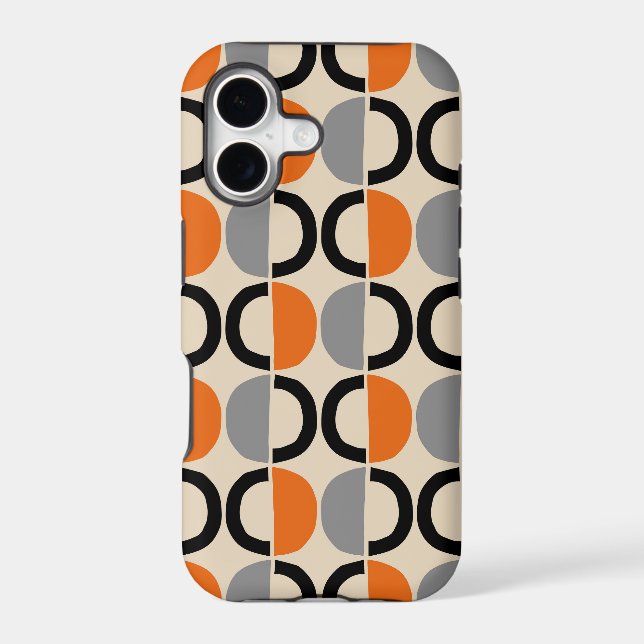 Mid Century Modern Geometric Pattern (Back)