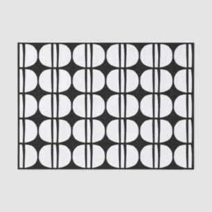 Mid Century Modern Geometric Pattern Tissue Paper