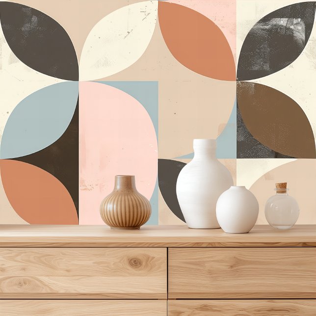 Mid-Century Modern Geometric Seamless Pattern Wallpaper (Creator Uploaded)