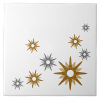 Mid-Century Modern Gold & Silver