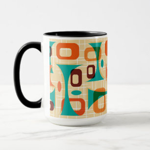 Mid Century Modern Graphic Googies Mug