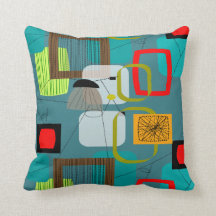 Mid-Century Modern Inspired Pillow #733
