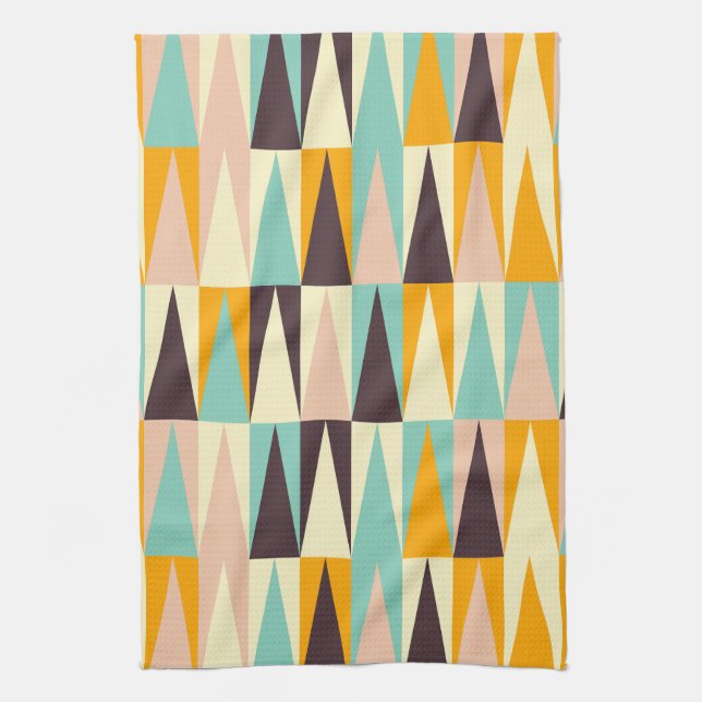 Mid Century Modern Kitchen Towel (Vertical)