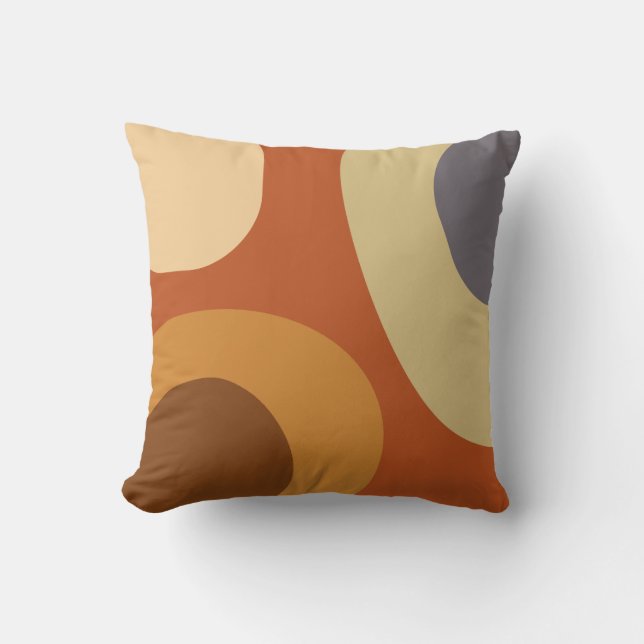 Mid Century Modern Large Shapes Cushion (Front)