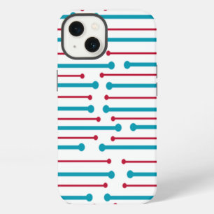 Mid-Century Modern Lines iPhone 13 Case