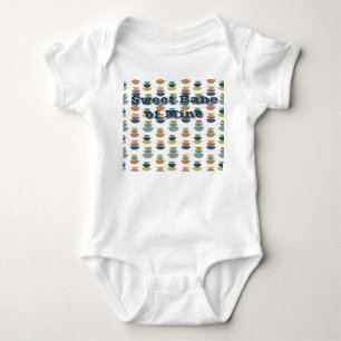Mid-Century Modern Minimalism  Baby Bodysuit