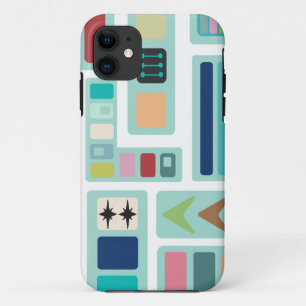 Mid-Century Modern Mix-up iPhone 11 Case