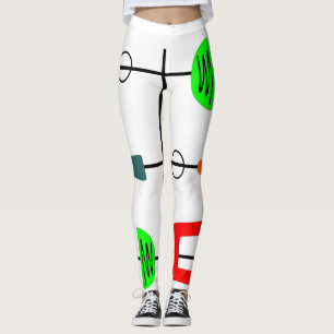 Mid Century Modern Mobile Leggings
