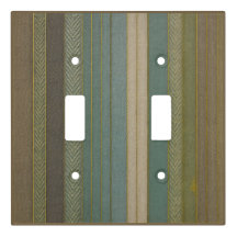 Mid Century Modern Muted Stripes Print