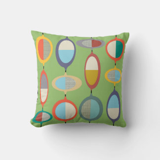 Mid-Century Modern No. 7 Throw Pillow